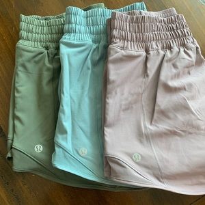 NWOT LULULEMON HOTTY HOT SHORTS